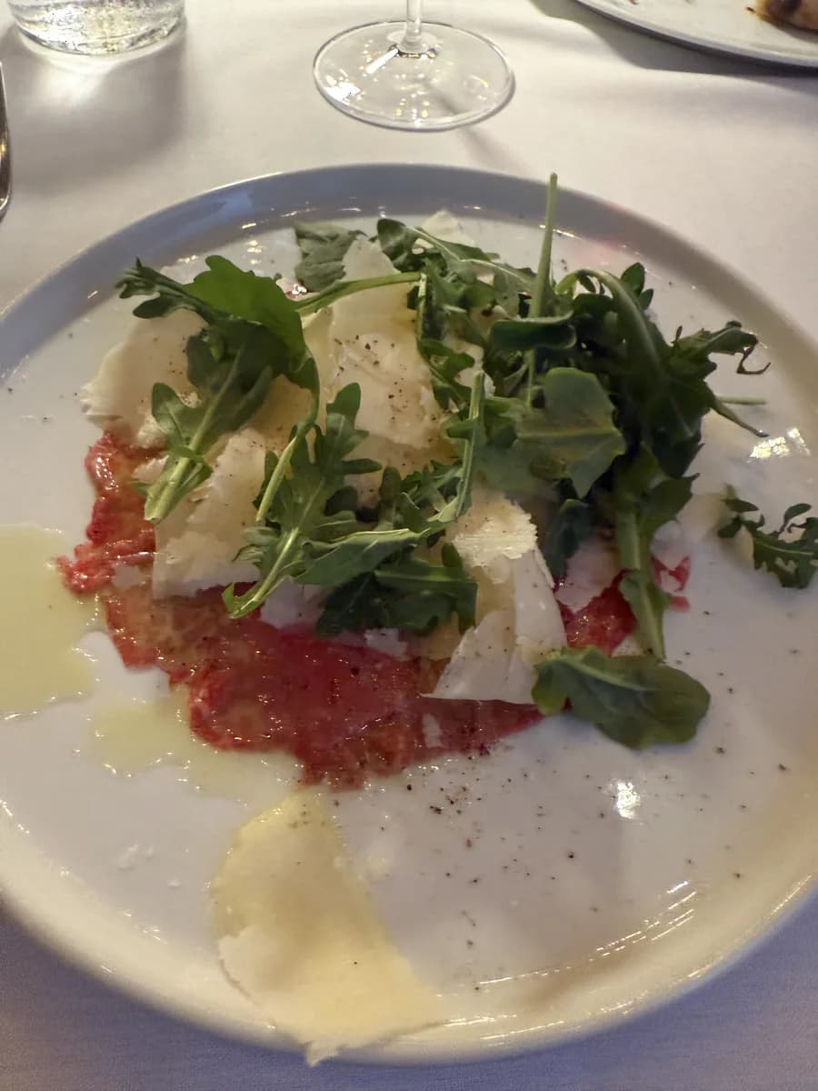 アランチーノ・アット・ザ・カハラで提供されたサラダの実食写真
