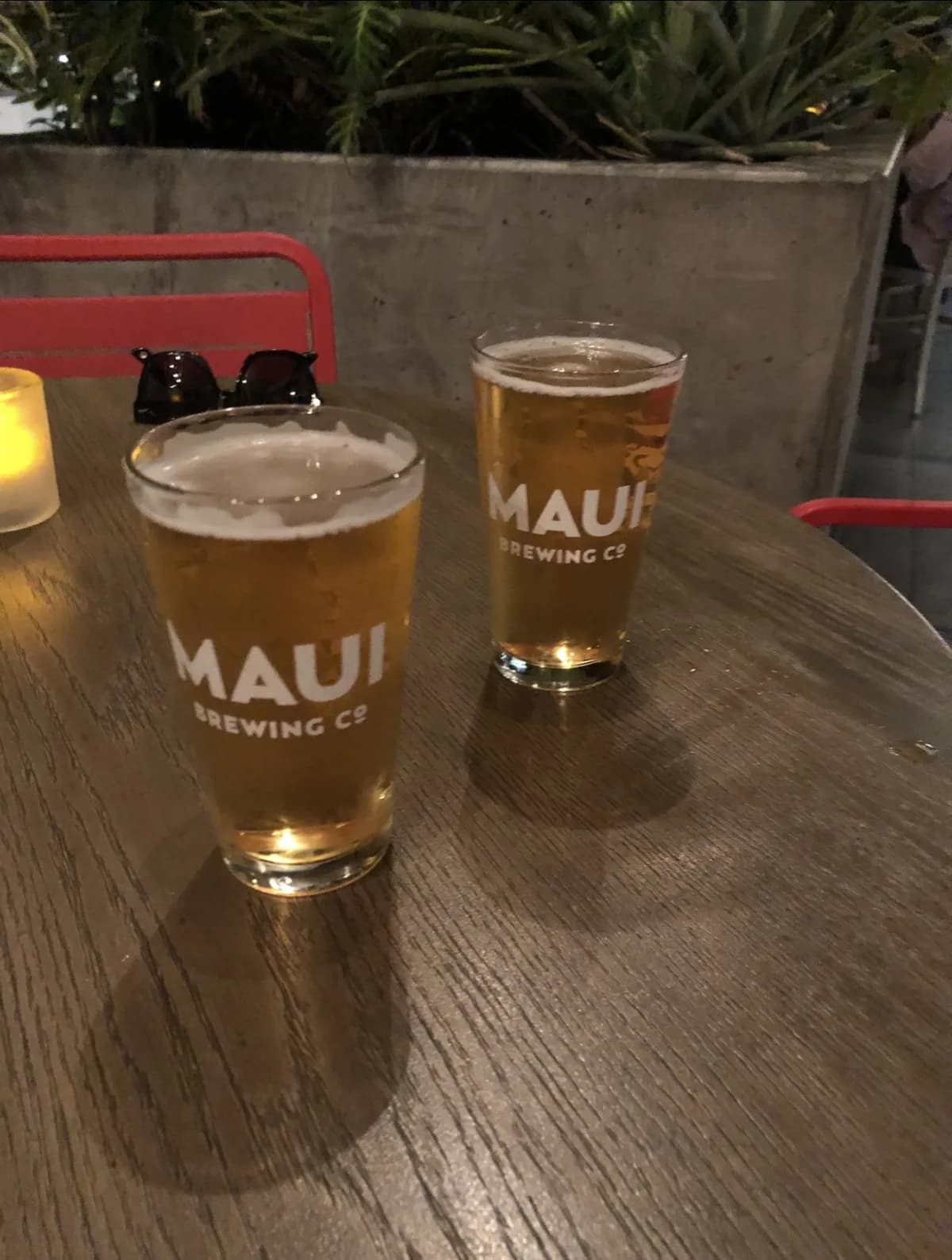 マウイ・ブリューイング・カンパニー ワイキキで提供されたクラフトビール