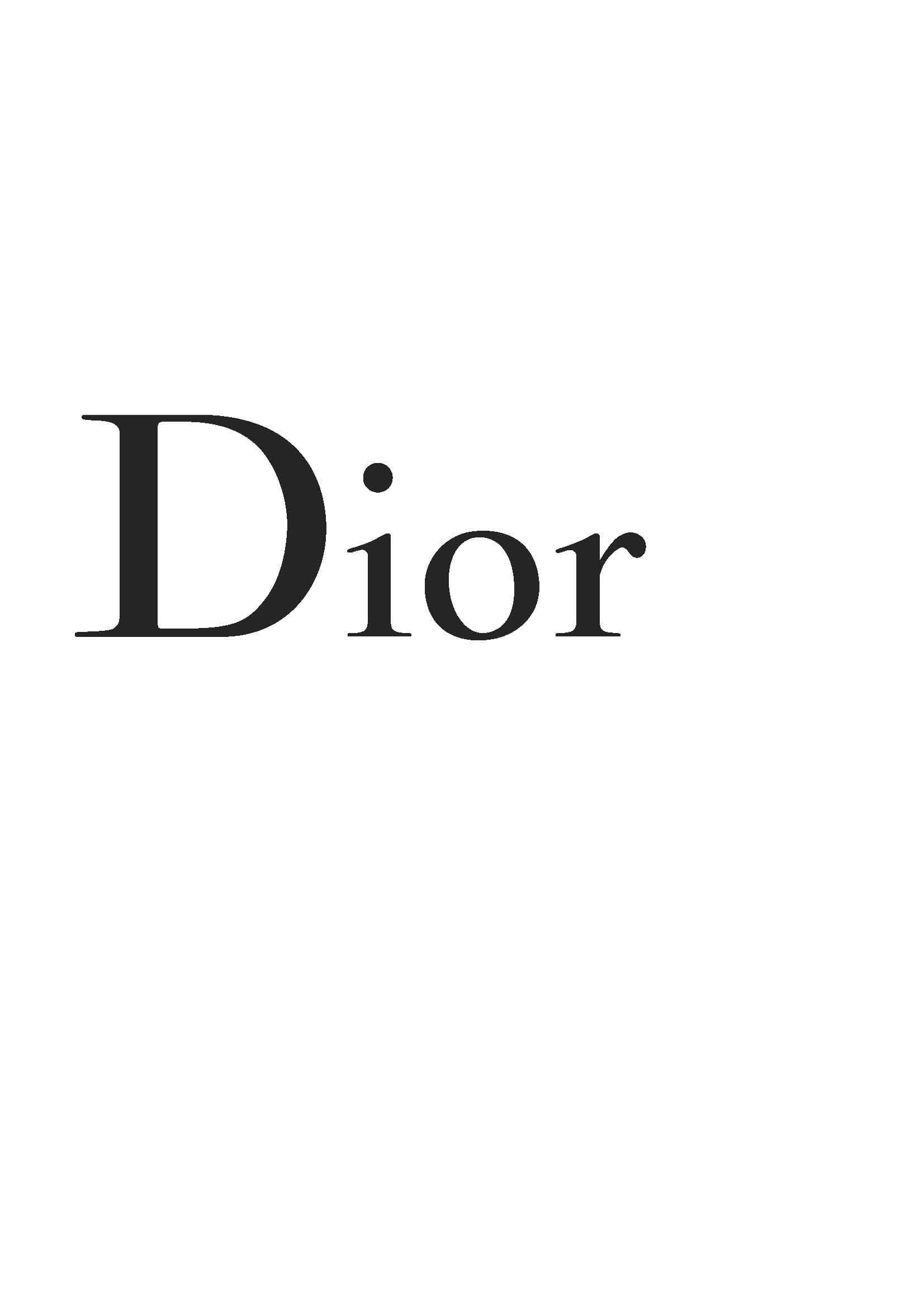 Diorの施設公式ロゴ