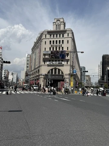 Tobu Asakusa Station and Asakusa EKIMISE with its clock tower